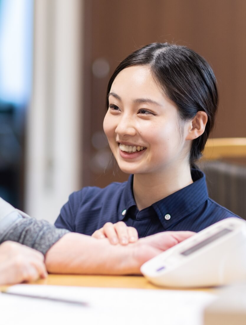 笑顔は、人生が輝いている証